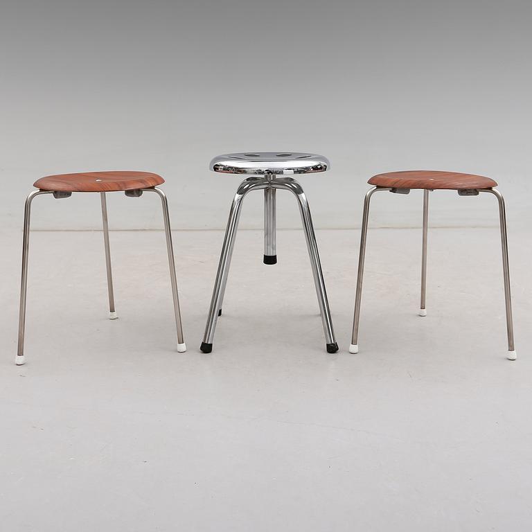 PALLAR, 3 st, bl a Fritz Hansen, 1900-talets andra hälft.