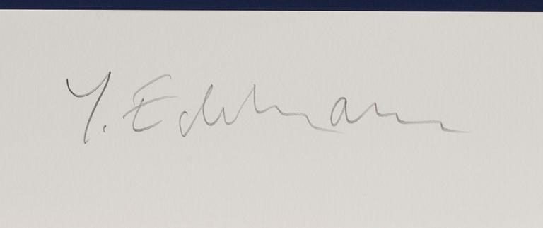 YRJÖ EDELMANN, gicléetryck, signerad och numrerad 13/175.