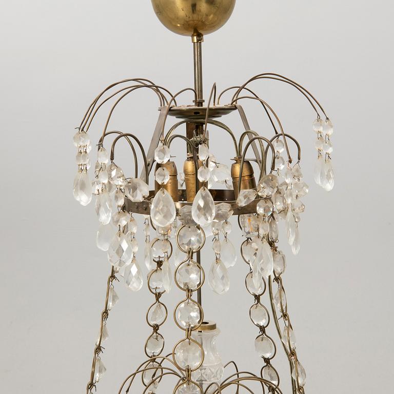 Chandelier, Gustavian style, 20th century.