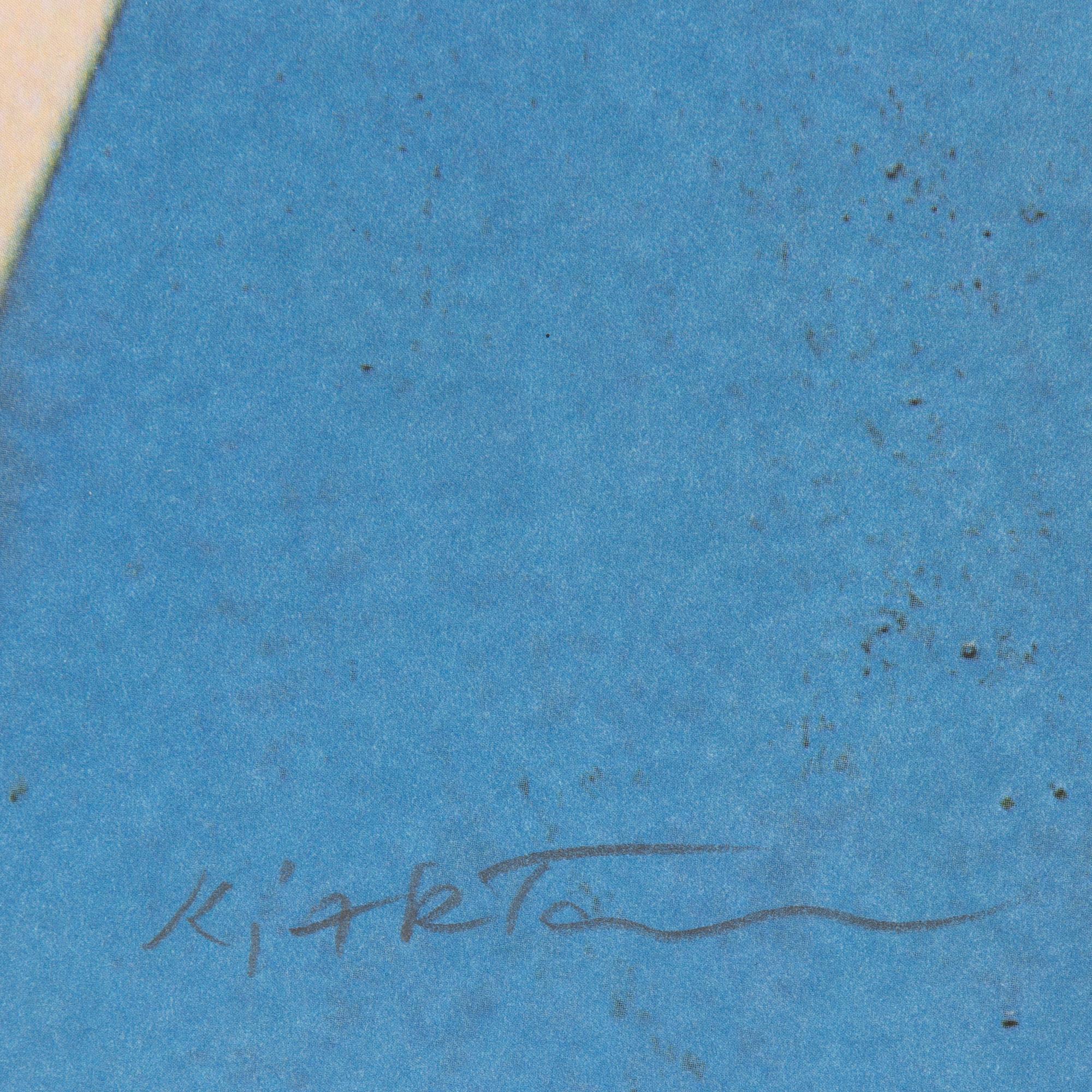KJARTAN SLETTEMARK, färglitografi, signerad 118/250.