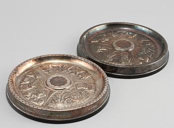 FAT, 2 st, silver,GAB, Stockholm, 1900-talets andra hälft.