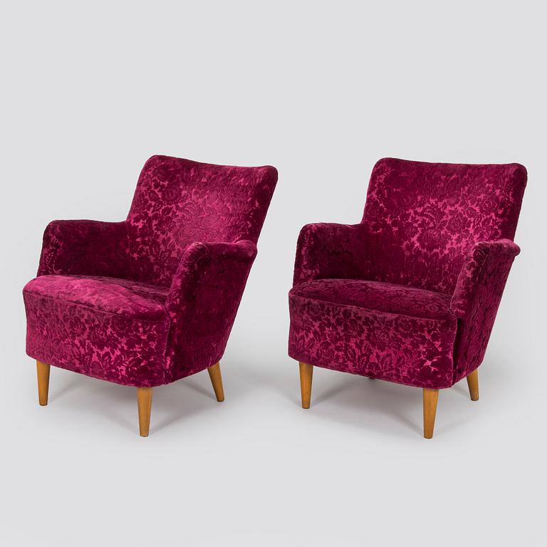 Nojatuolipari, 1900-luvun puoliväli.