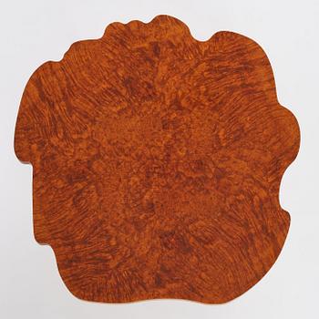 Josef Frank, a burled wood veneered top table, Svenskt Tenn, Sweden 1950s, model 1057.