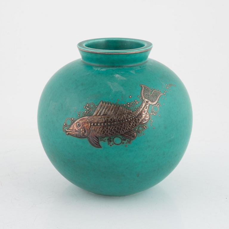 Wilhelm Kåge, vas, "Argenta", Gustavsberg.