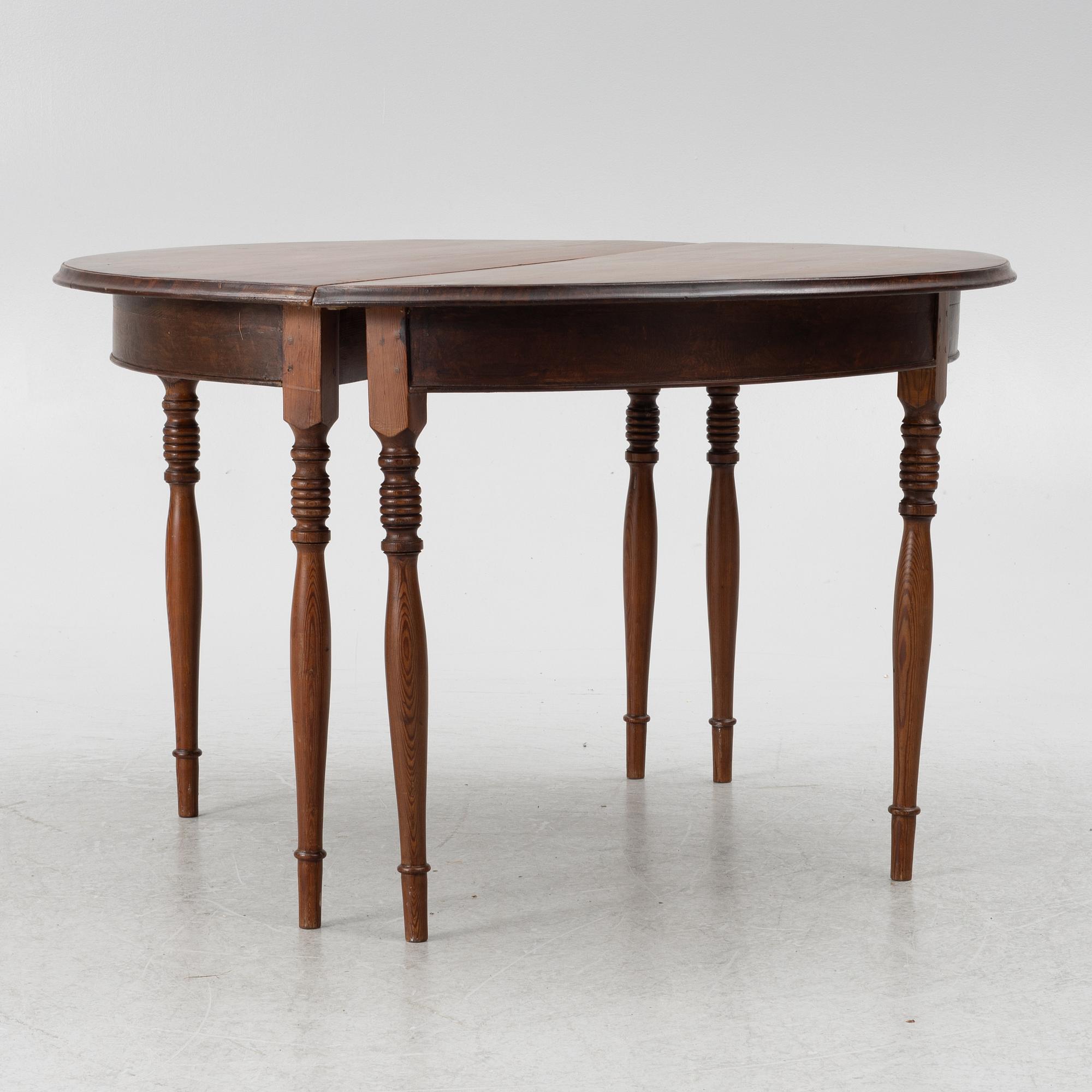 Matbord, sent 1800-tal.