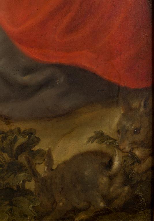 Peter Paul Rubens Hans ateljé, Den heliga familjen under äppelträdet.
