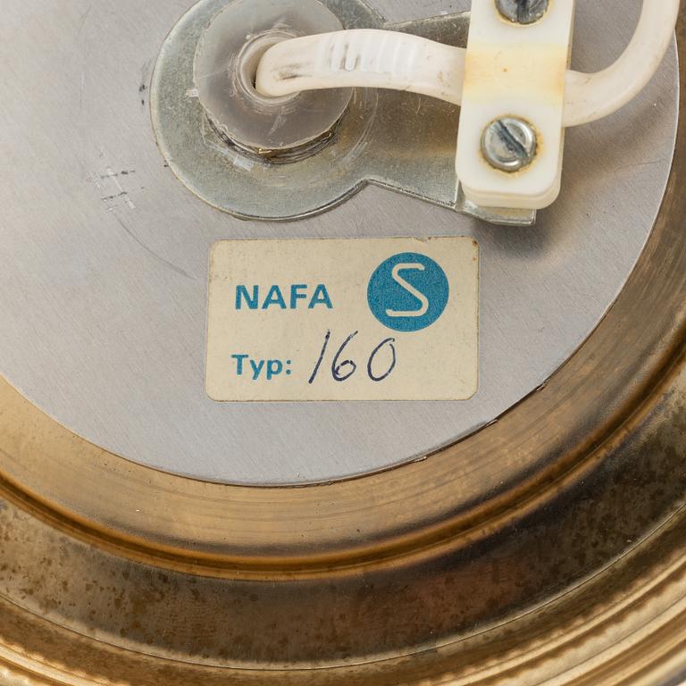 Bordslampor, ett par, Nafa, 1960/70-tal.