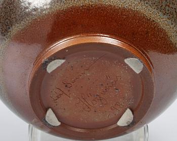 KRUKA, stengods, Leif Svensson, Höganäs. Sign o dat -98.