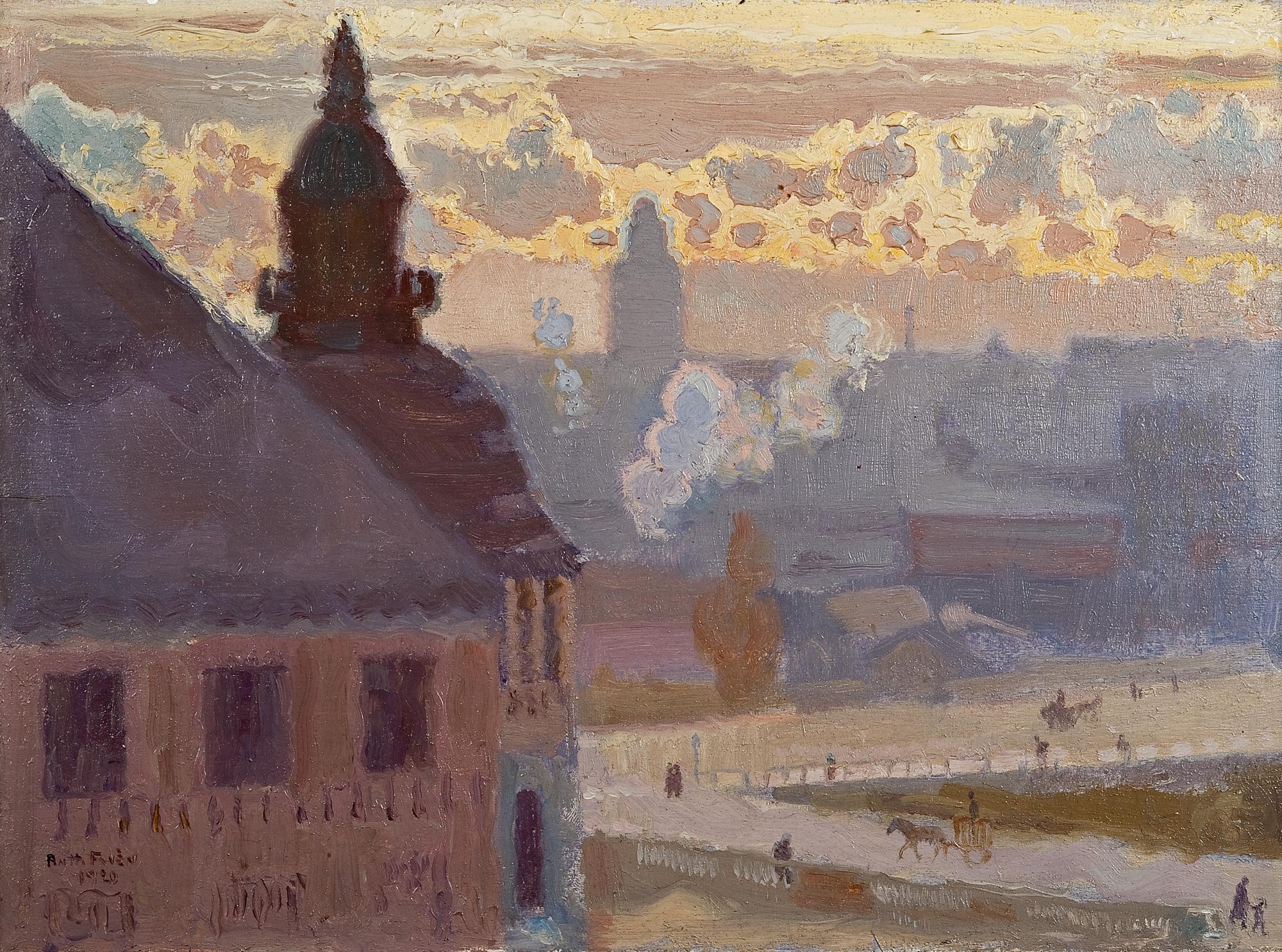 Antti Favén, MORNING IN HELSINKI.