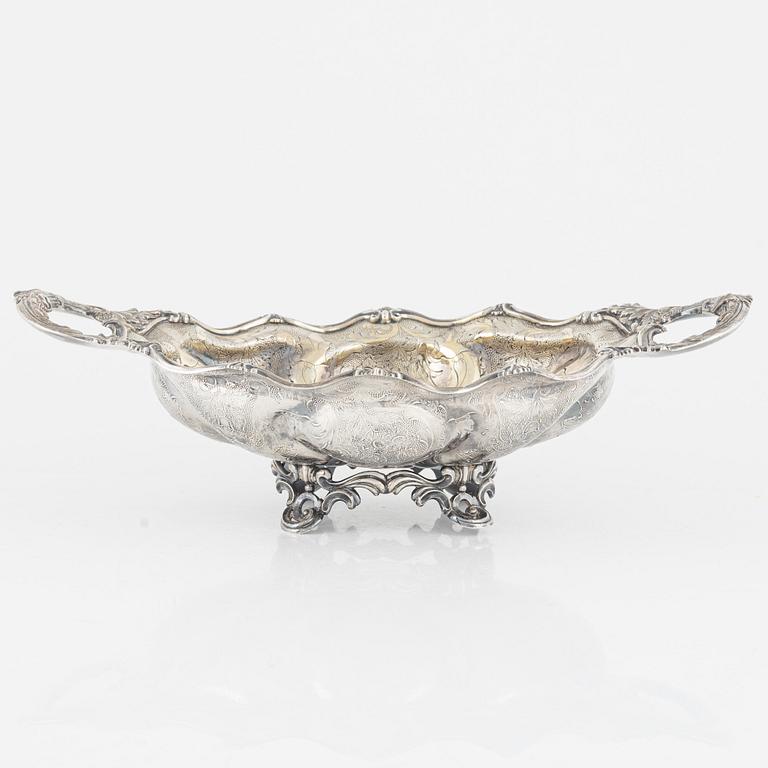 A Russian Parcel-Gilt Silver Jardinière, St Petersburg 1845.