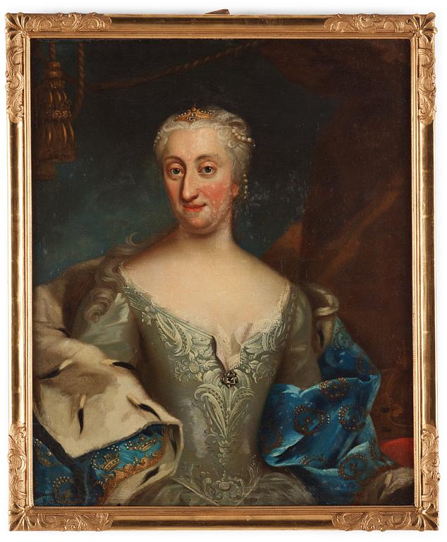 Martin Mijtens d.y (van Meytens) Hans ateljé, "Ulrika Eleonora dy" (1688-1741).