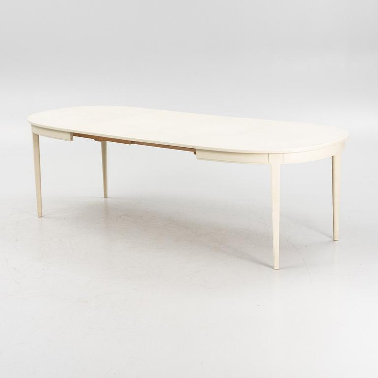 Carl Malmsten, matbord, 6 stolar, 2 karmstolar, "Herrgården", Bodafors, 1900-talets slut.