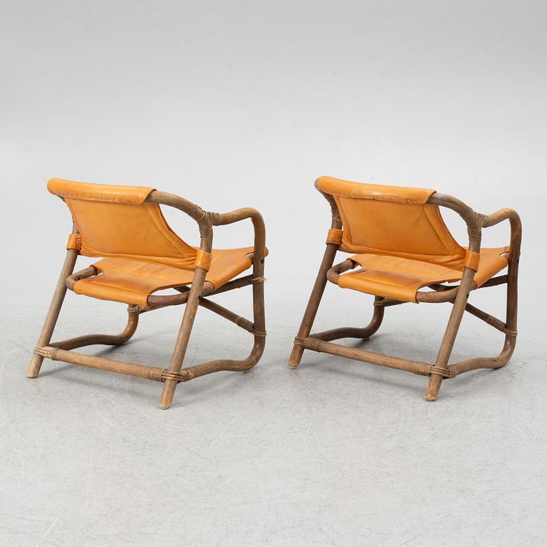Armchairs, a pair, "Espri", Ikea, 1970s.