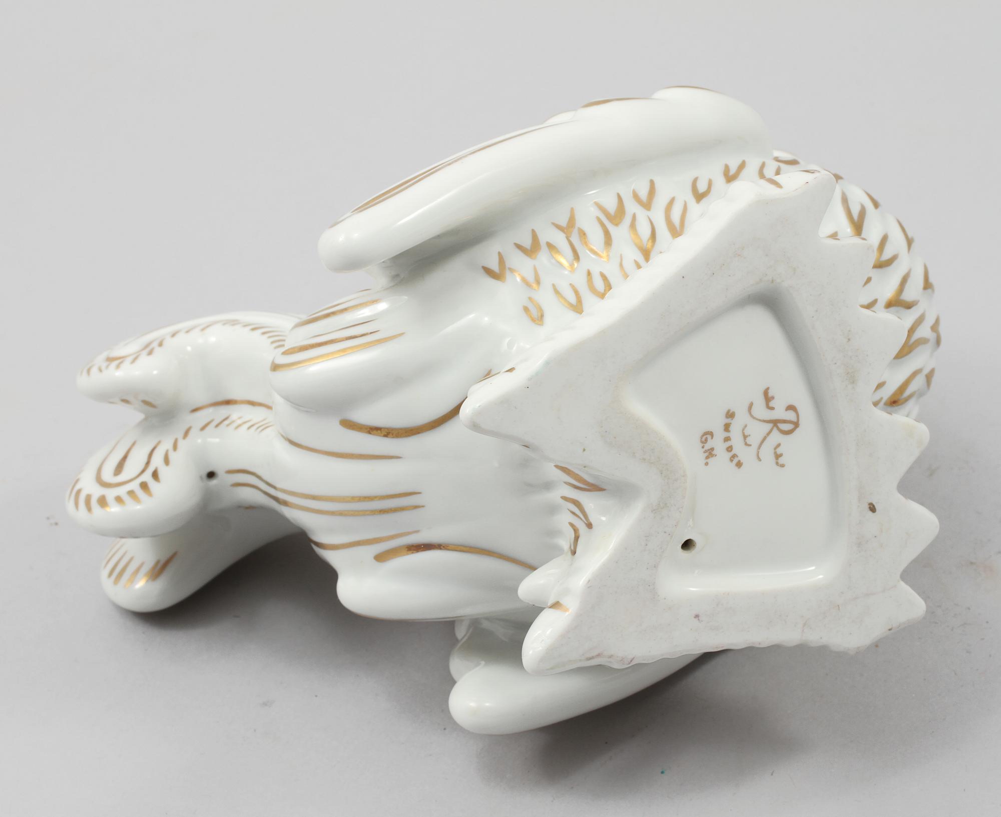 FIGURIN, porslin, Gunnar Nylund, Rörstrand, 1900-talets andra hälft.