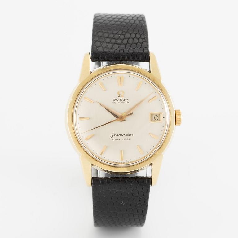 Omega, Seamaster Calendar, armbandsur, 34 mm.