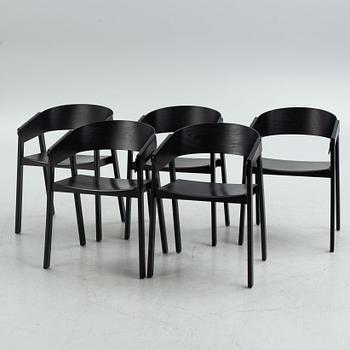 Thomas Bentzen, karmstolar, 5 st, "Cover", Muuto.