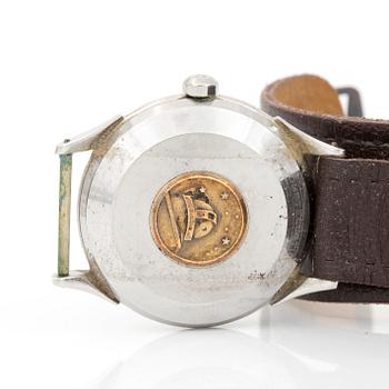 ARMBANDSUR, stål Omega Constellation, 1950-tal.