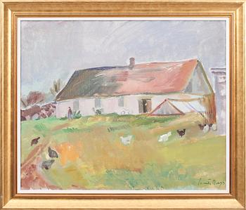 Svante Bergh · SVANTE BERGH, olja på duk, sign.