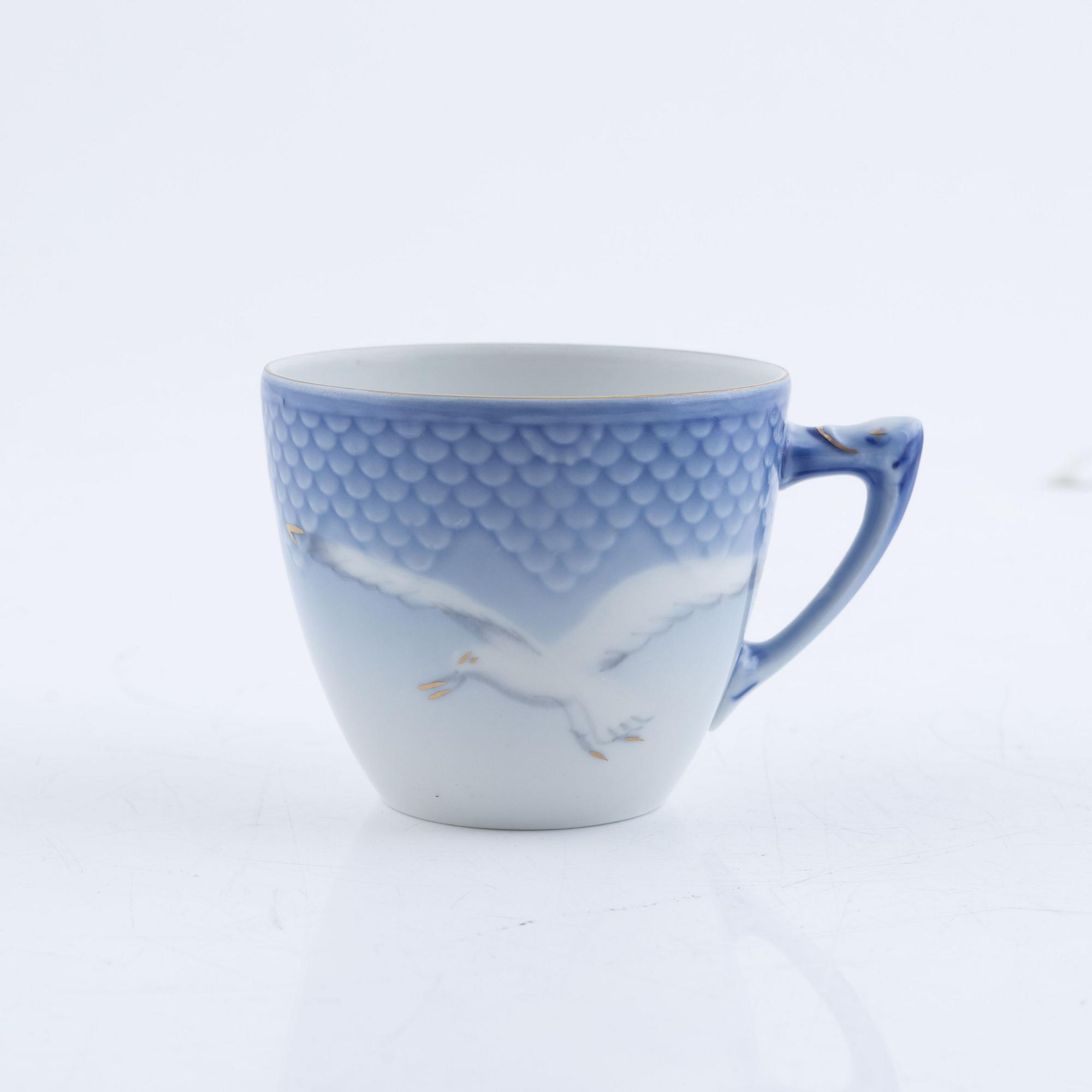 Mat-och kaffeservis, 79 delar, "Måsen" ,Bing & Grøndahl, .