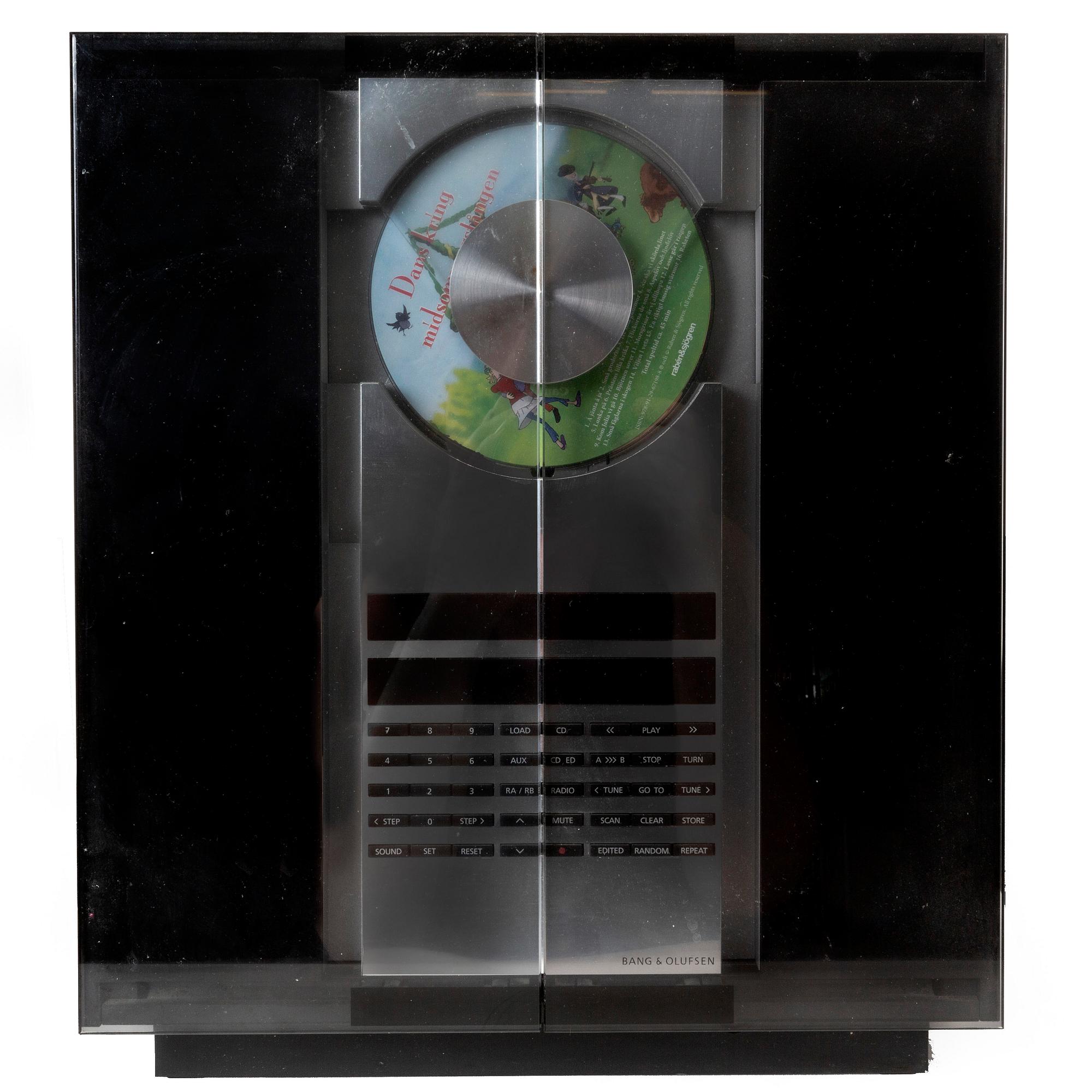 Bang & Olufsen, a 'BeoCenter 2300' CD/Tuner with speakers 