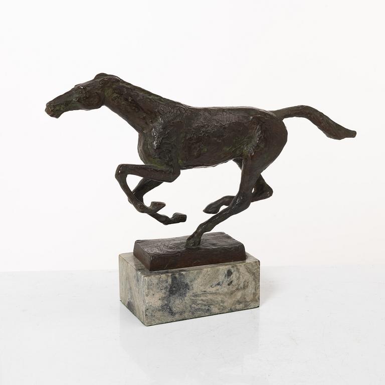 Georg Ganmar, galloping horse.