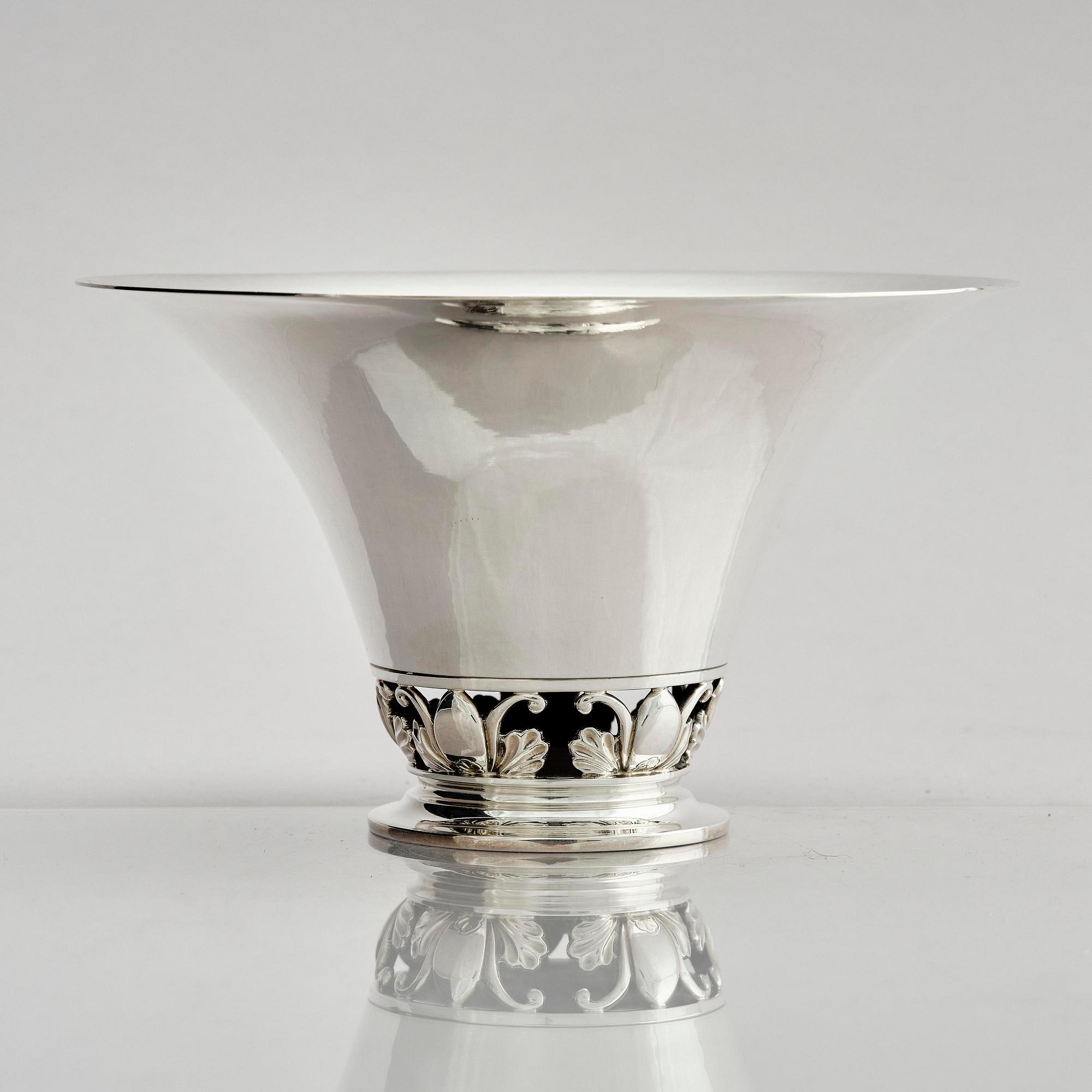 Georg Jensen, skål, sterling silver, modell nr 773, Köpenhamn efter 1945.