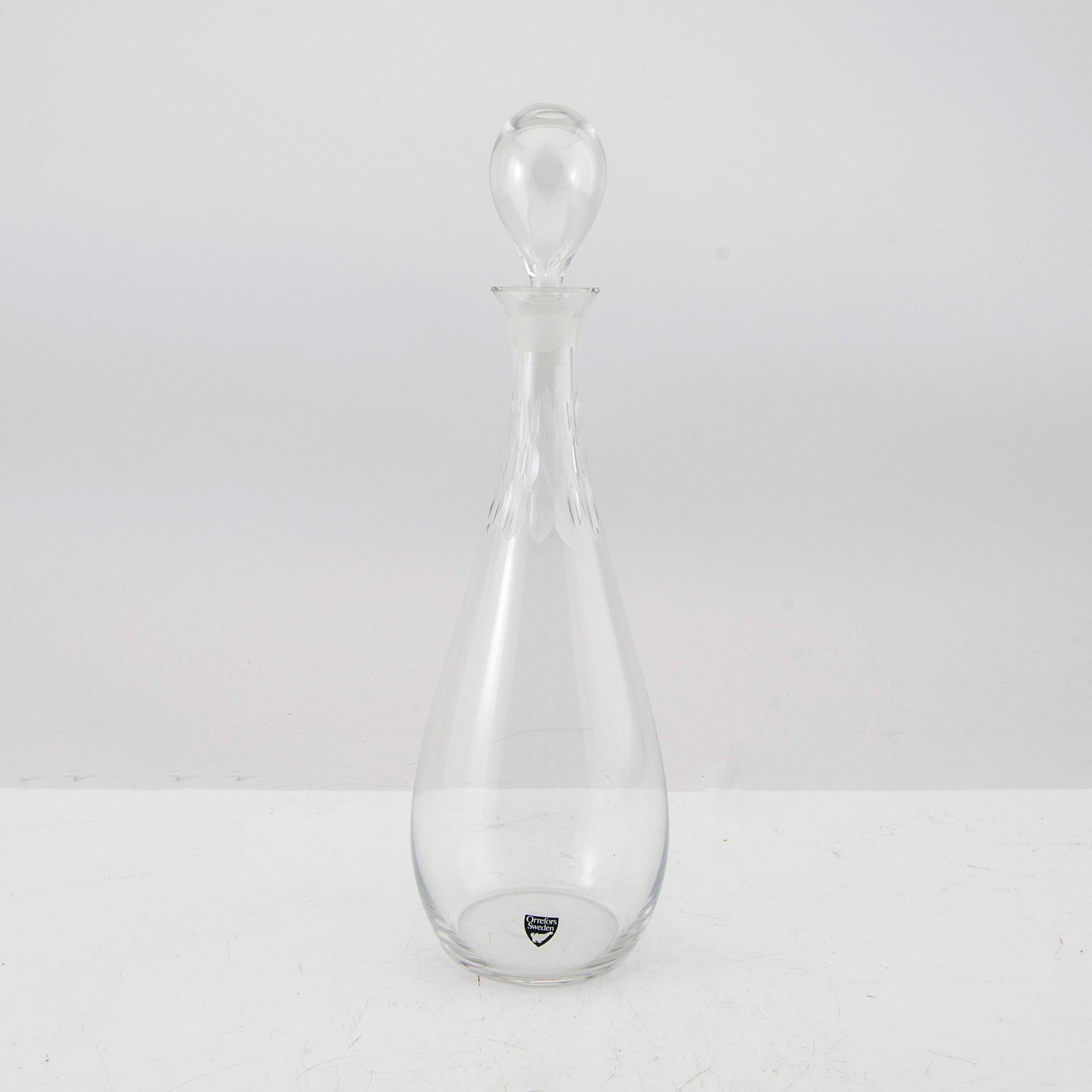 Nils Landberg, servis ca 130 dlr, "Prelude", Orrefors.