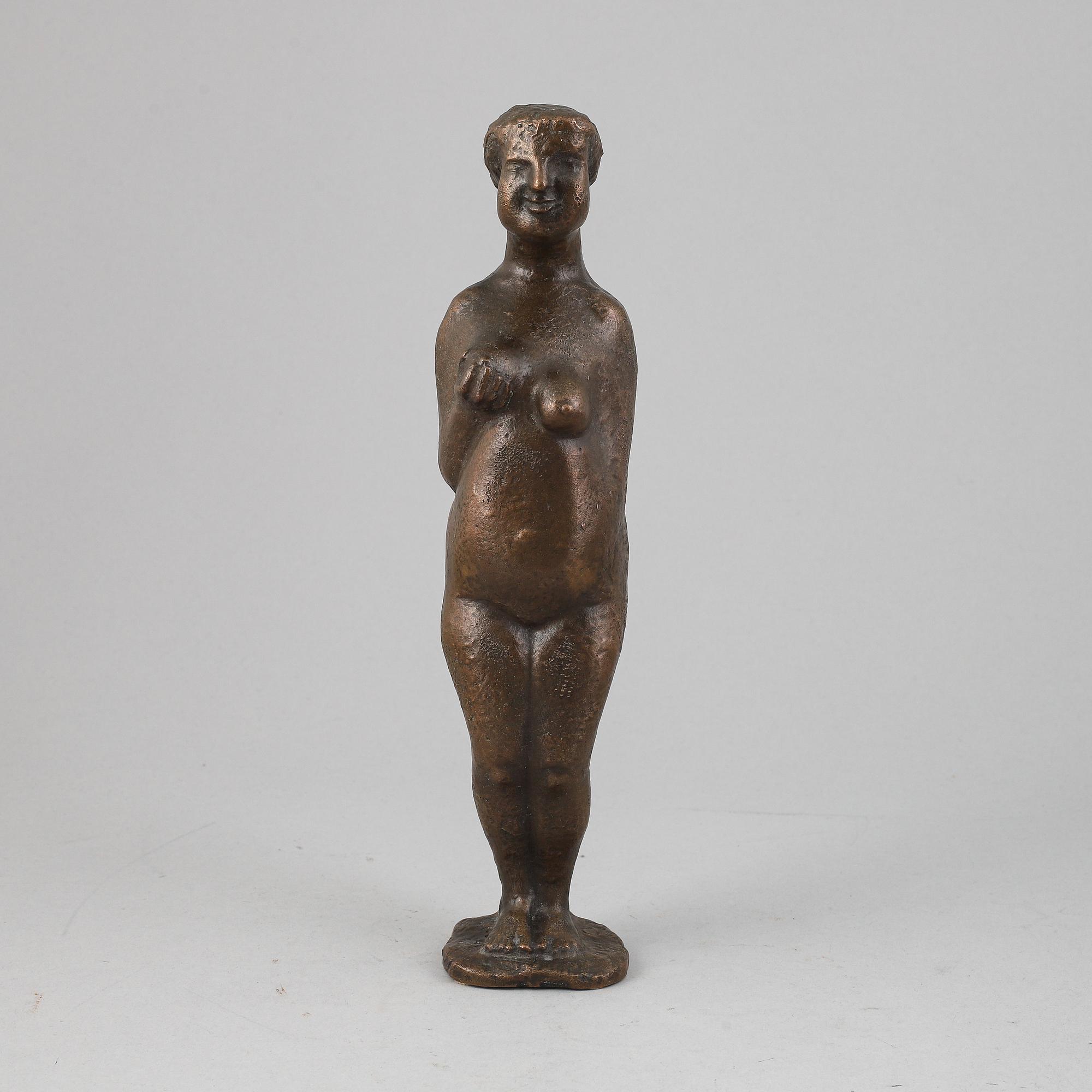 Bror Marklund, bronze sculpture. Signed Bror Marklund, numbered 11/85, dated 1945.