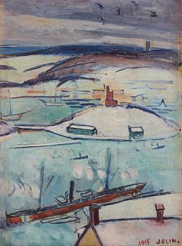 663. Einar Jolin, View of Kastellholmen.