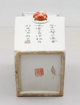 URNA, porslin Kina, 1800-/1900-tal.