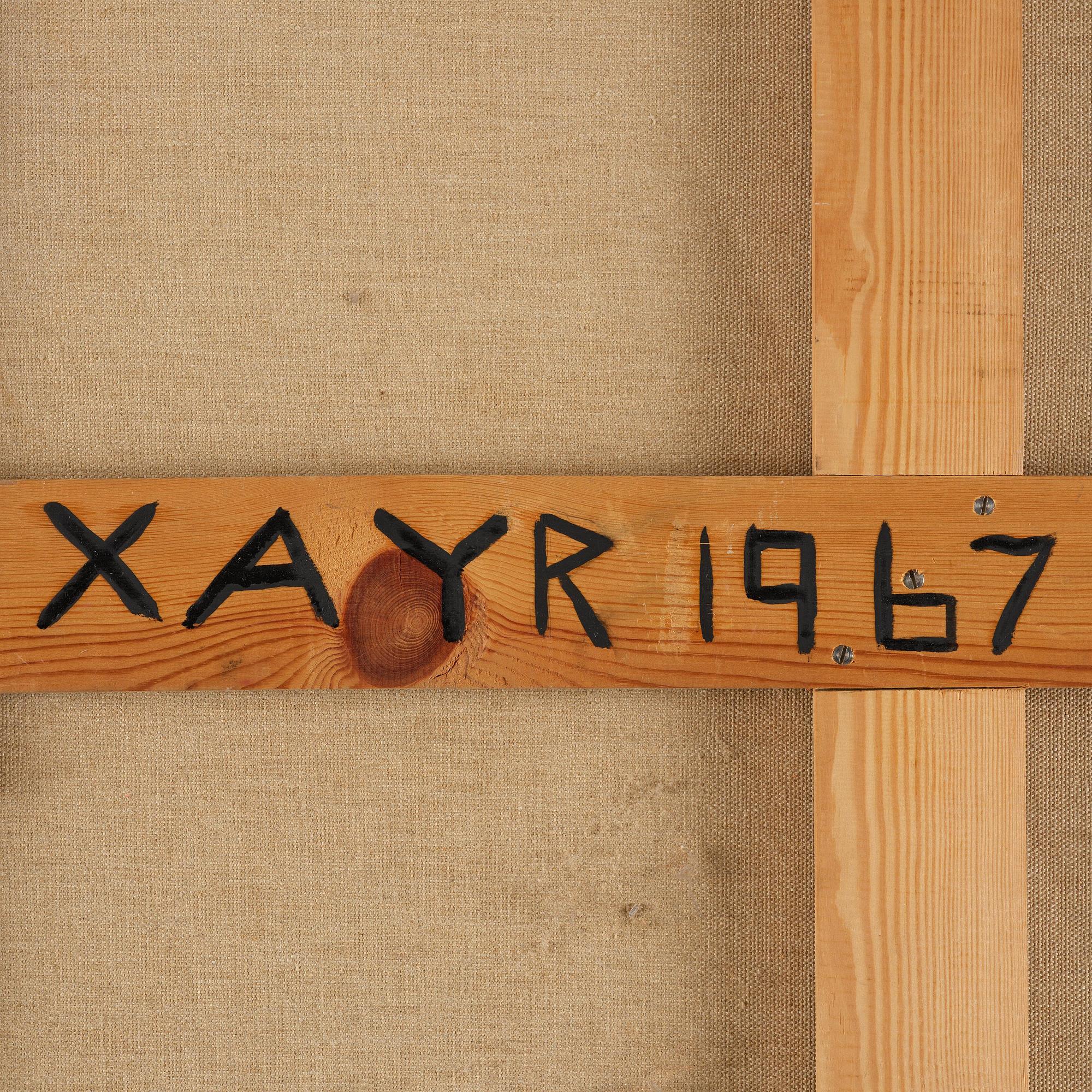 Olle Bærtling, "XAYR".