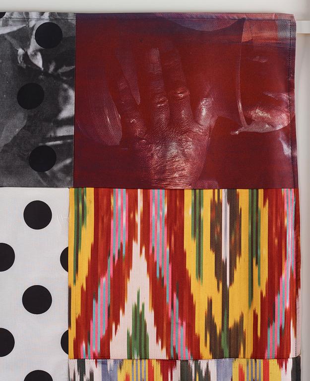 Robert Rauschenberg, "Samarkand Silks lV".