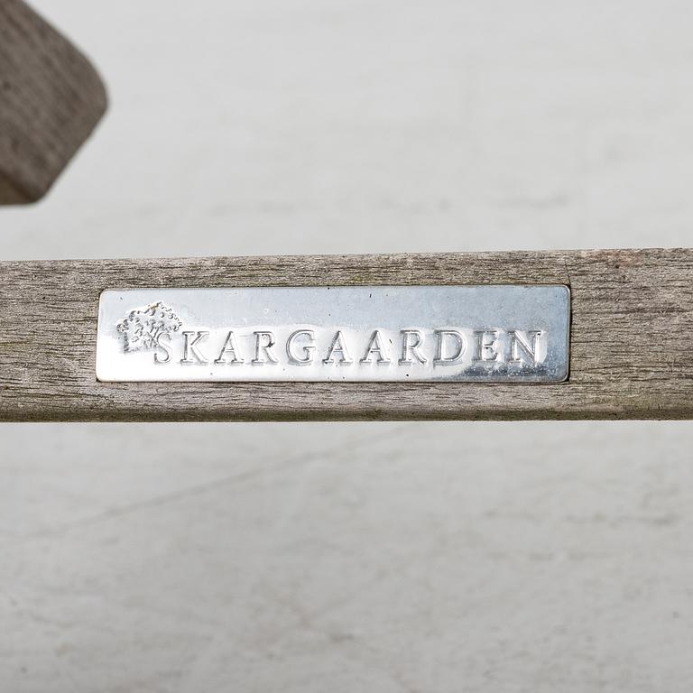 Garden furniture, 5 pieces, Viken and Kargaarden respectively, latter half of the 20th century.
