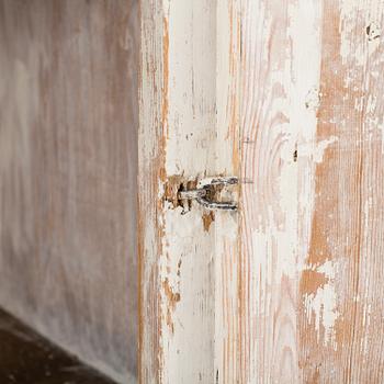 An early 19th Century Gustavian cupboard.