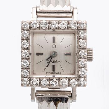 Omega, Montre de Luxe, wristwatch, 14 x 14 mm,