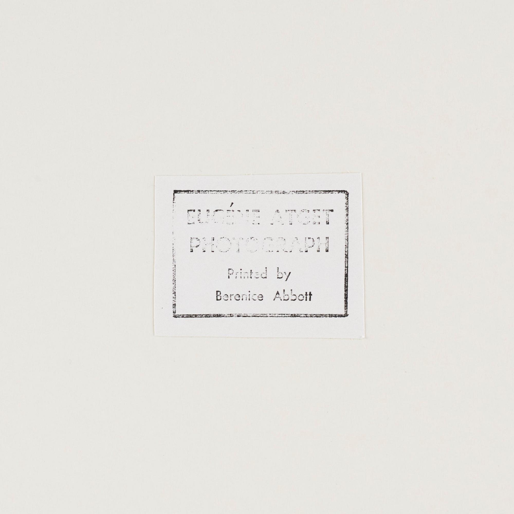 Eugène Atget, "Faucheur", before 1900.