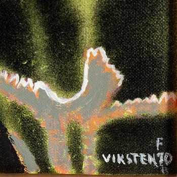 Hans Viksten, olja på duk, signerad och daterad -70.
