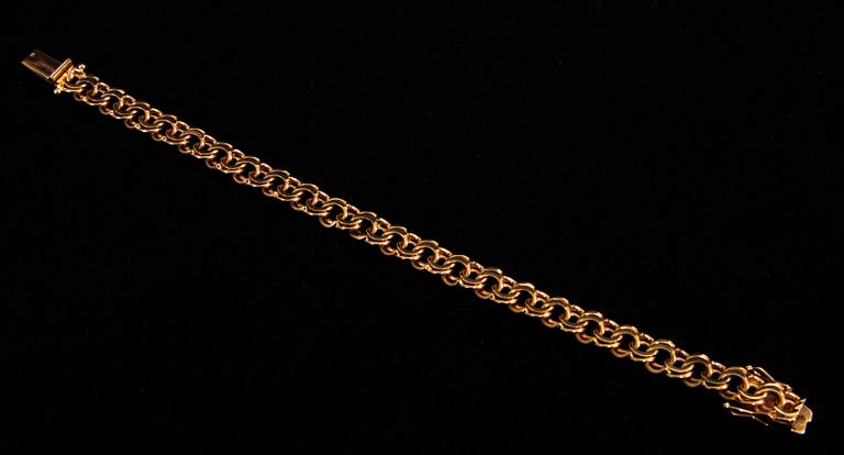 ARMBAND, 18K guld, 20 gr.