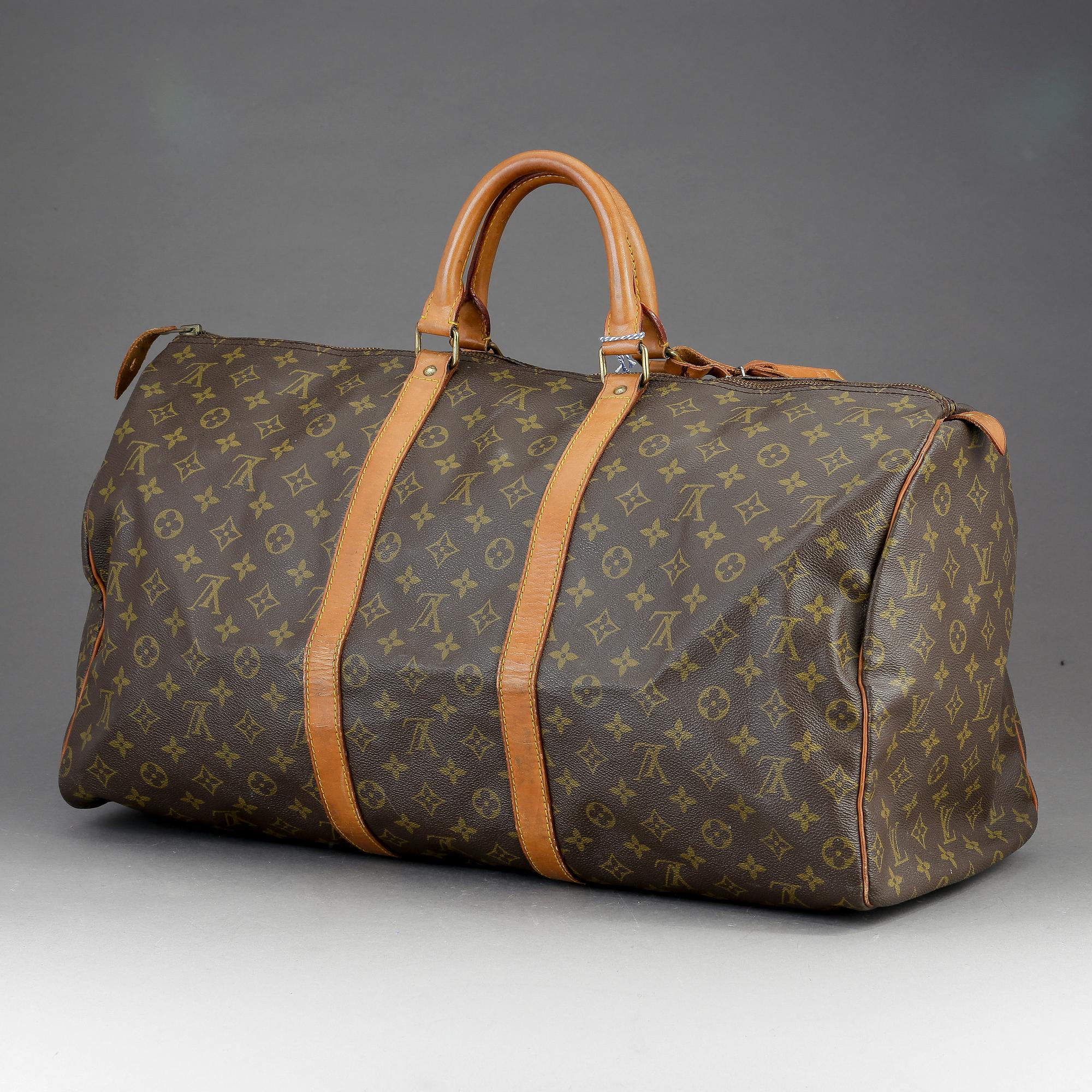 VÄSKA, "Keepall 55", Louis Vuitton.