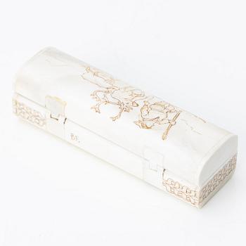 Bertil Fällman jewellery knife in box, signed, 1990s.