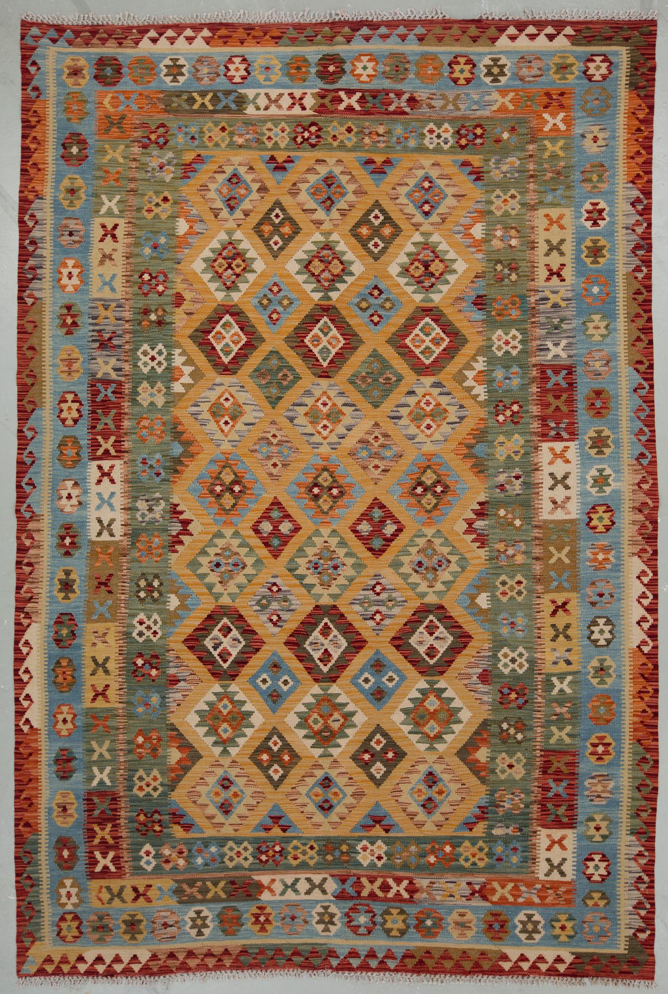 KELIM, Uzbekistan. Ca 310x212 cm.