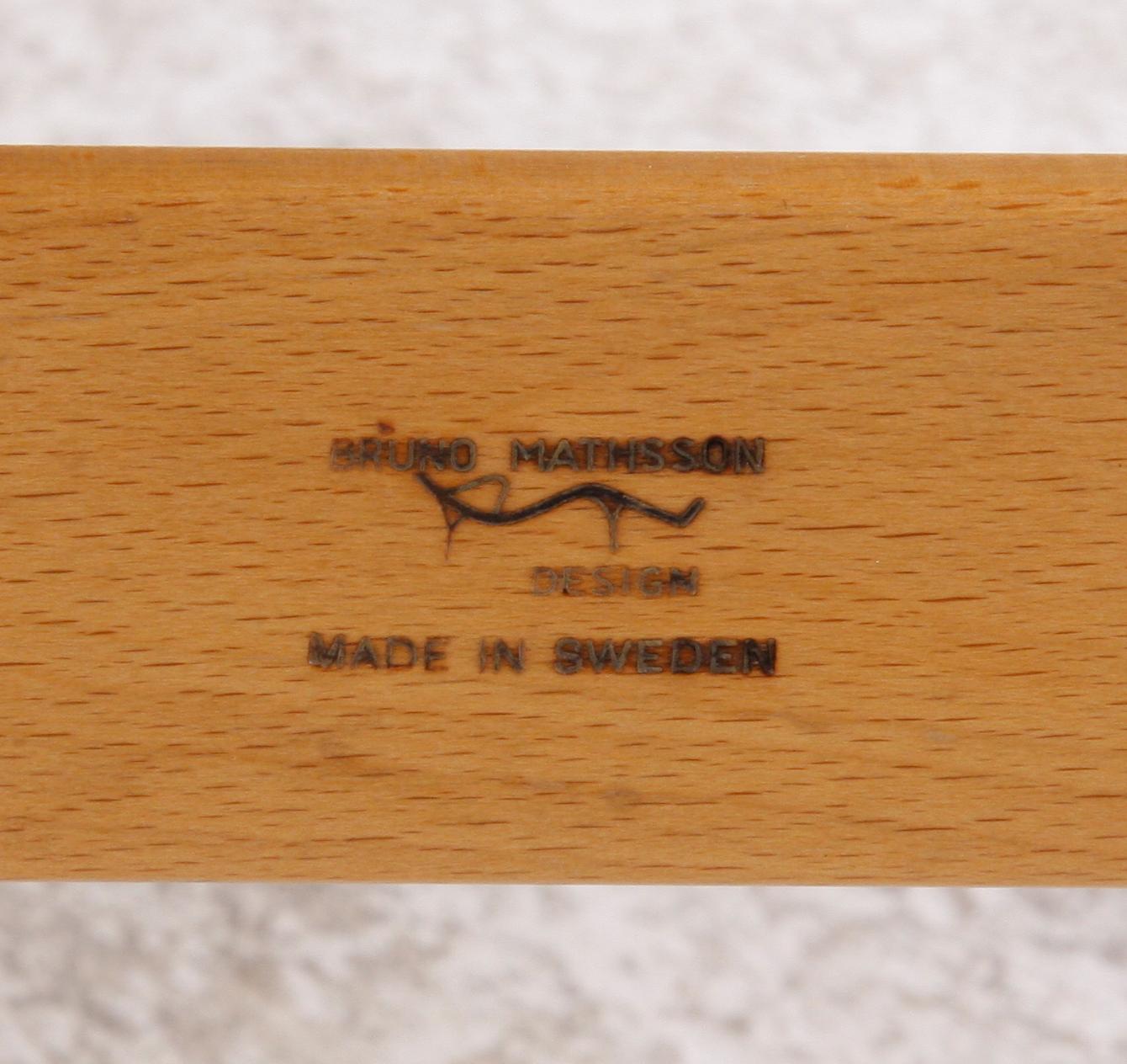 FÅTÖLJ. "Pernilla", Bruno Mathsson, 1961.