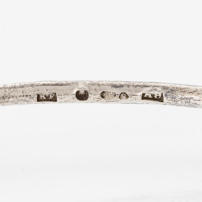 Vivianna Torun Bülow-Hübe, a necklace, silver, Stockholm 1951.