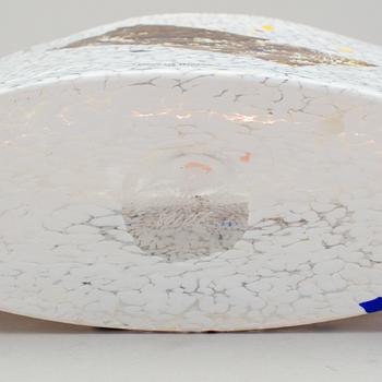 BERTIL VALLIEN, flaska i glas, "Satellite", Kosta Boda, 1980-/90-tal.