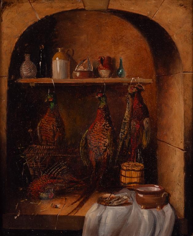 Unknown artist, 19th century, Still Life with Birds.