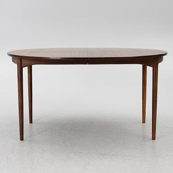 Ib Kofod-Larsen, a seven-piece dining suite, Säffle Möbelfabrik, 1960's.