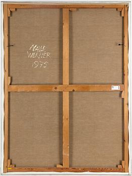 NALLE WERNER, signed and dated 1975 verso.