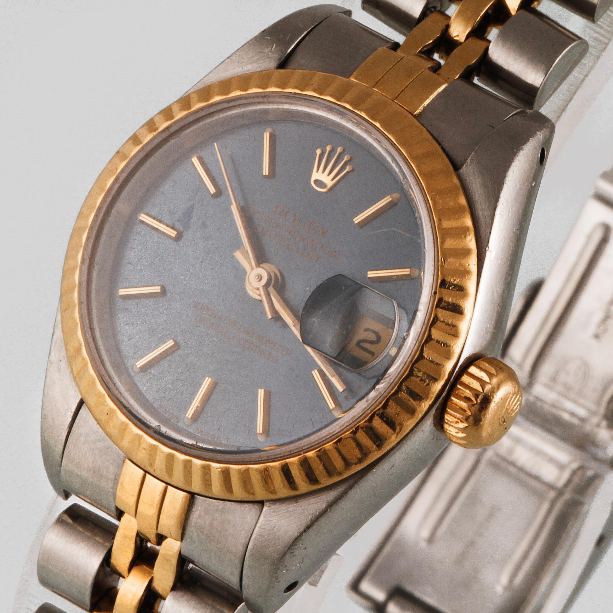 ARMBANDSUR, Rolex, Oyster Perpetual DateJust, 18K guld och stål.