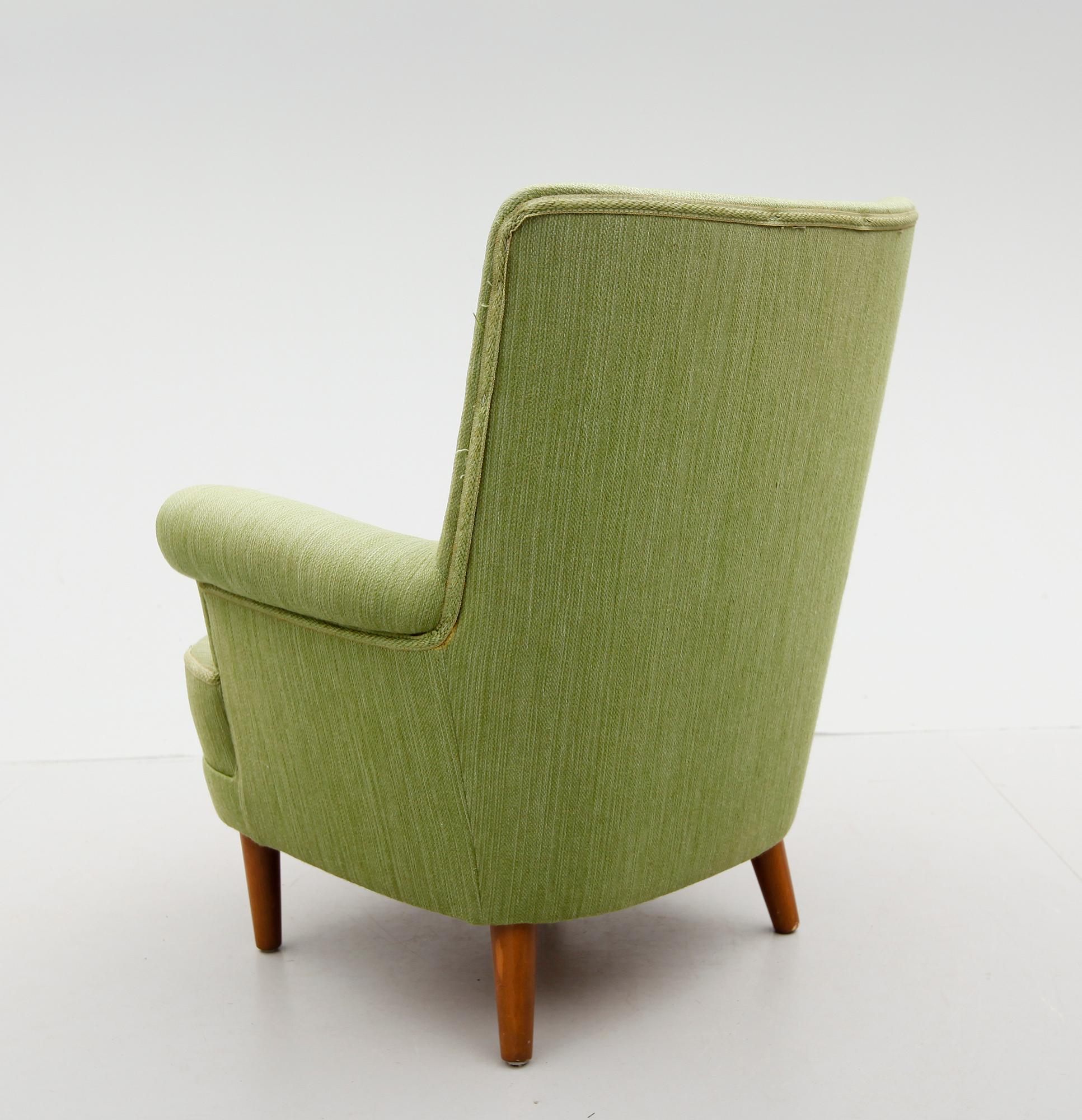 FÅTÖLJ, "Hemmakväll", Carl Malmsten, 1900-talets andra hälft.