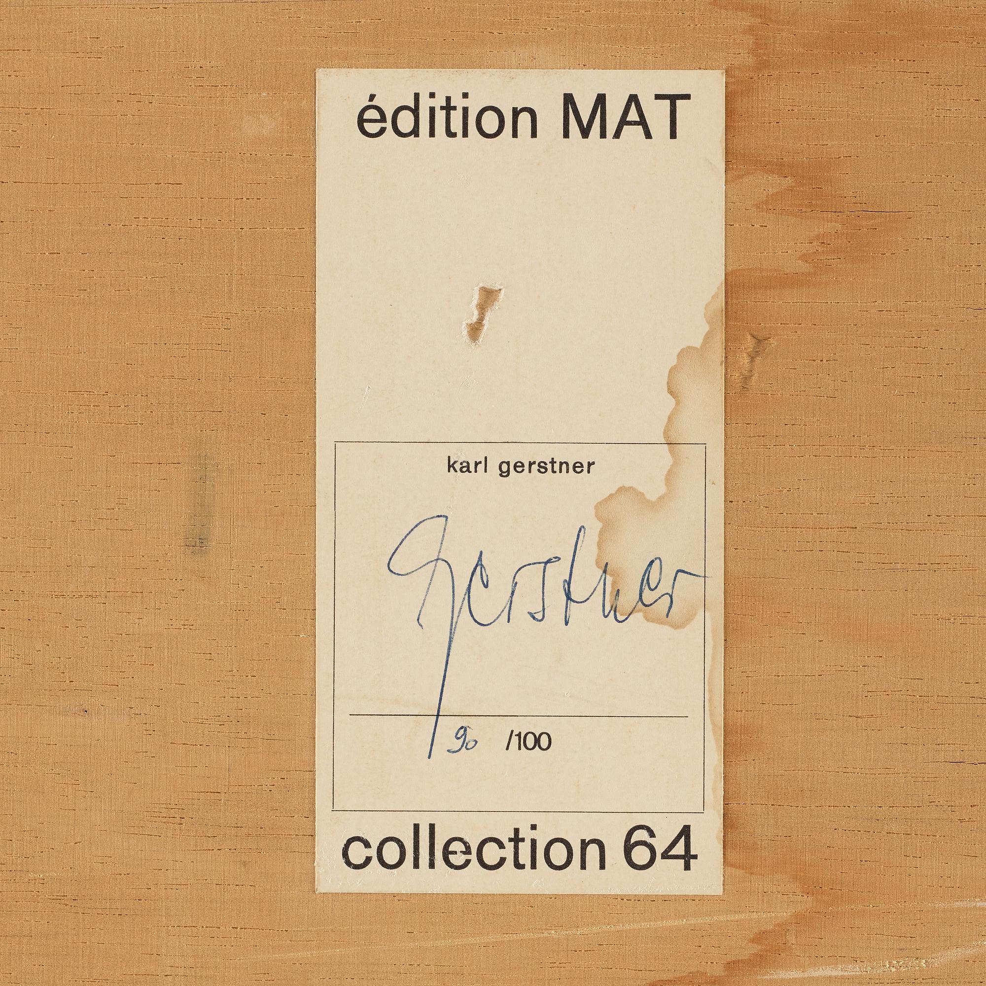 Karl Gerstner, "Optik Box".